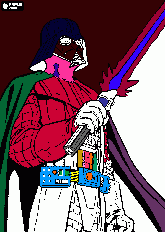 Guerre stellari da colorare
