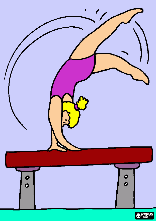 gym da colorare