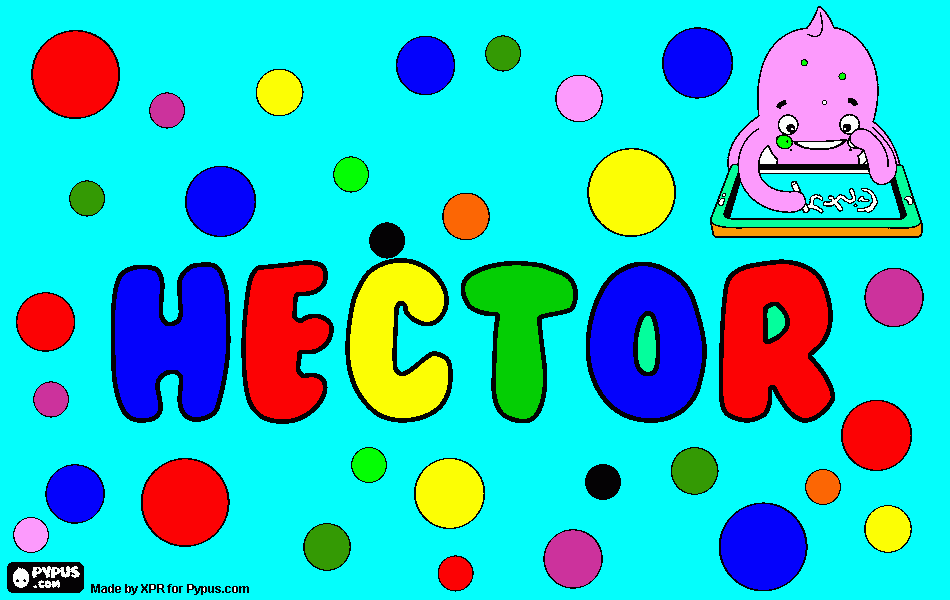 HECTOR da colorare
