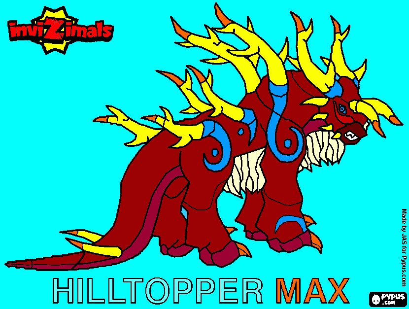 HILLTOPPER da colorare