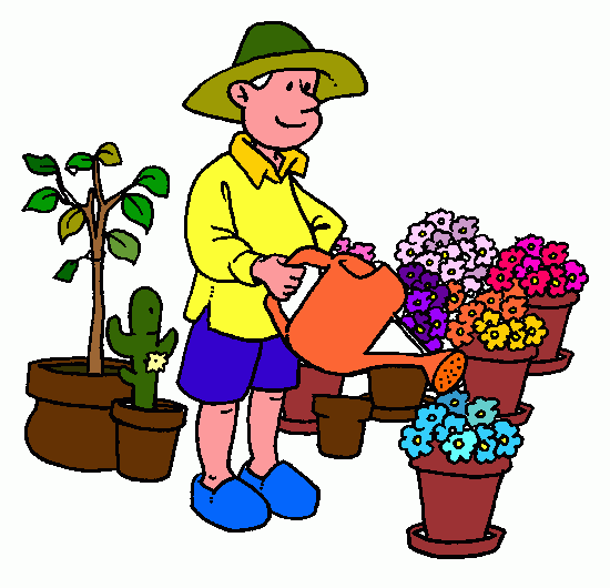 il giardiniere da colorare