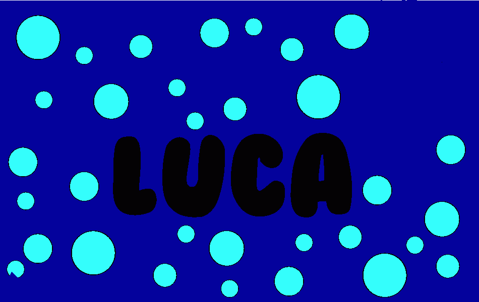 Il tuo nome Luca da colorare