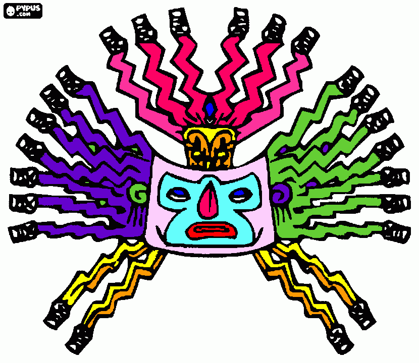 incas da colorare