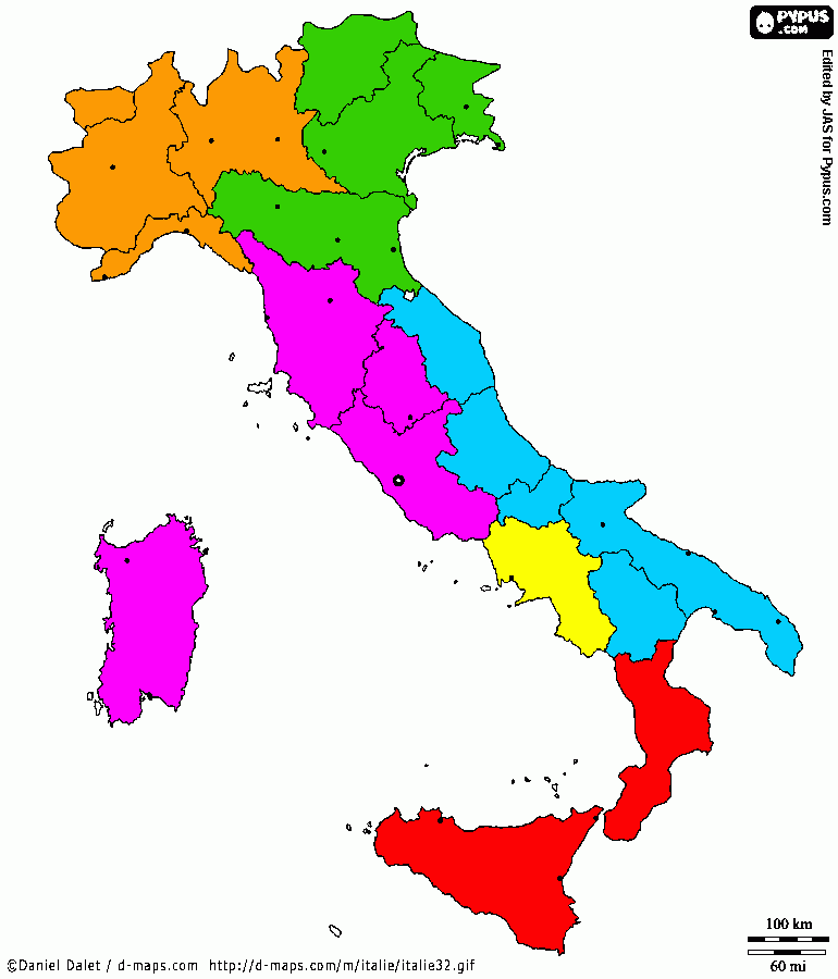 Italia Visual 2024 da colorare