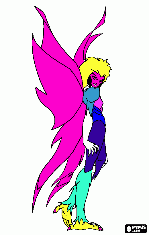 jessica da colorare