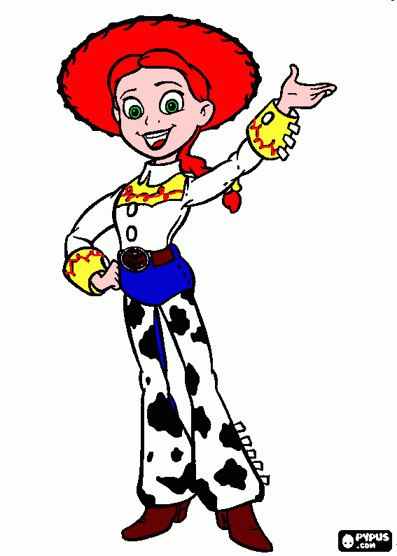 Jessy da colorare
