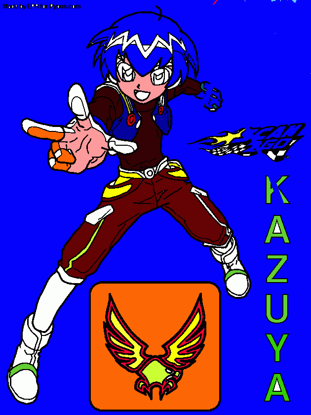 kazuya da colorare