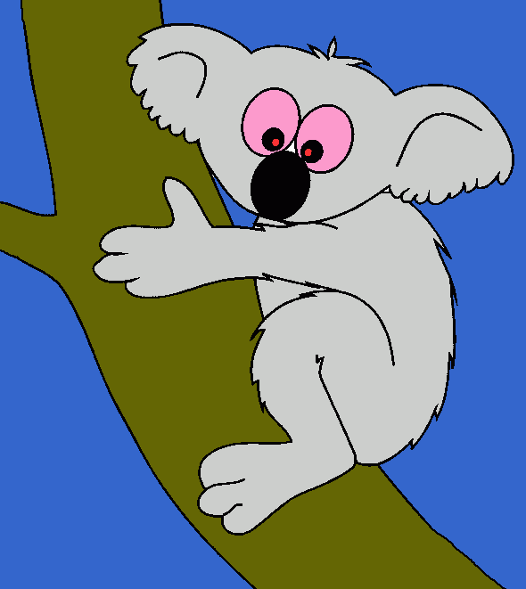 koala da colorare