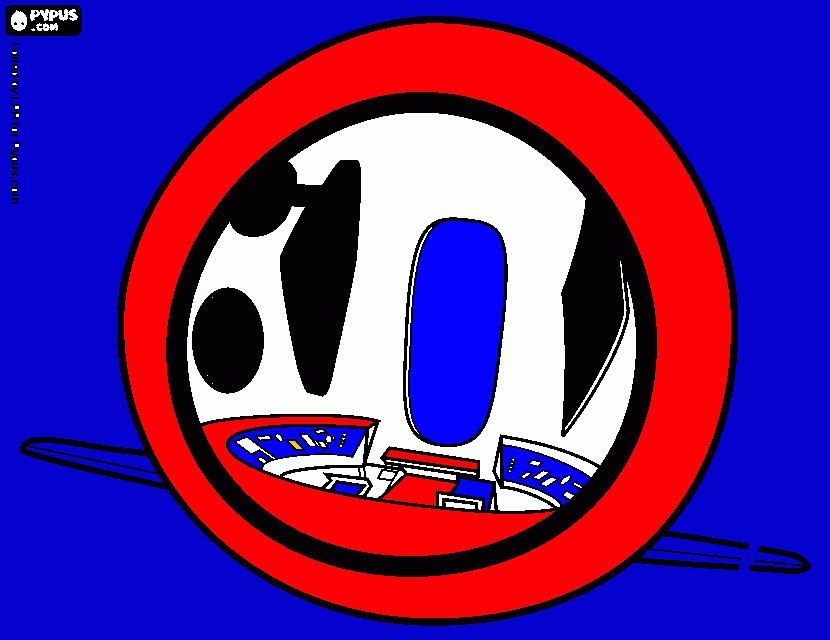 la macchina del tempo da colorare