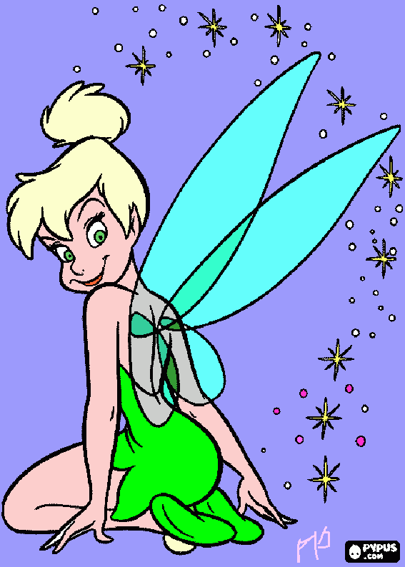 lilly da colorare