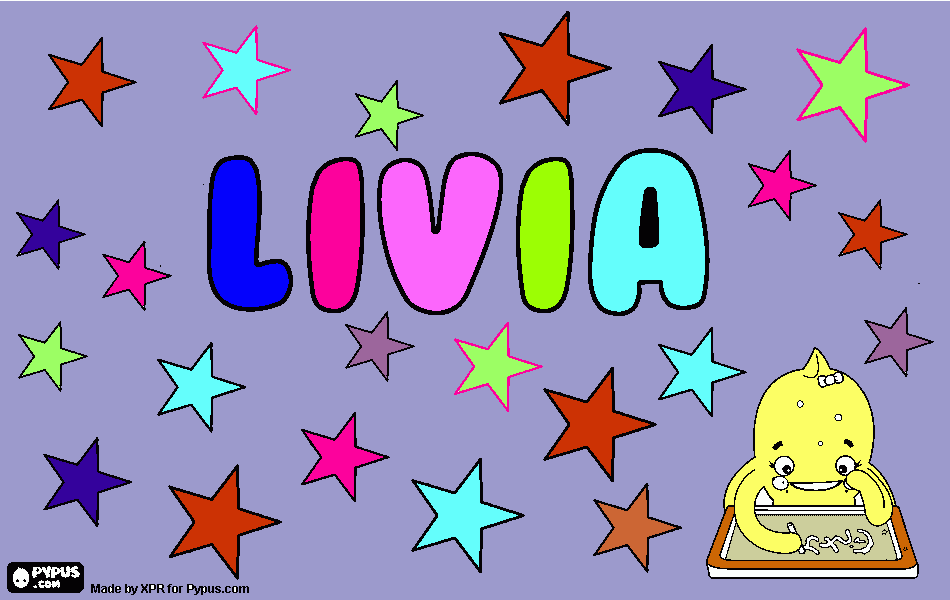 Livia Falconi da colorare