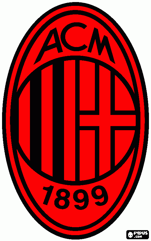 logo calcio da colorare