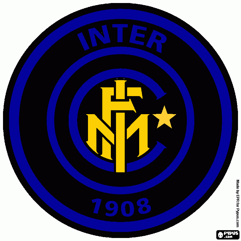 Logo Inter da colorare