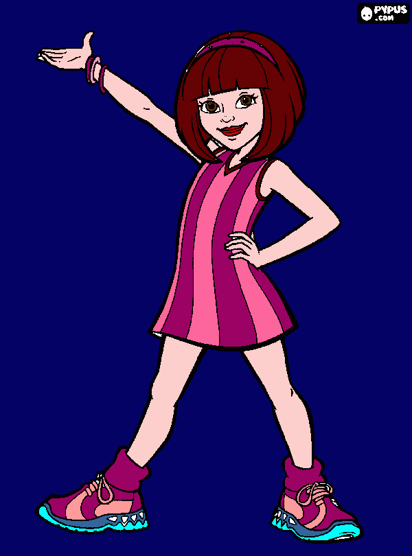 lola da colorare