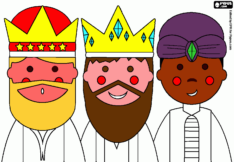 Magi color da colorare