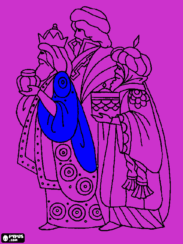 magi da colorare
