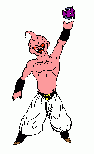 majin bu da colorare