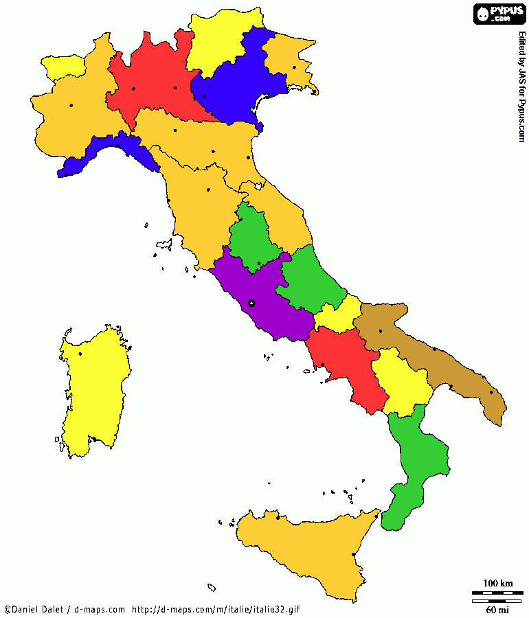mappa italia densità da colorare
