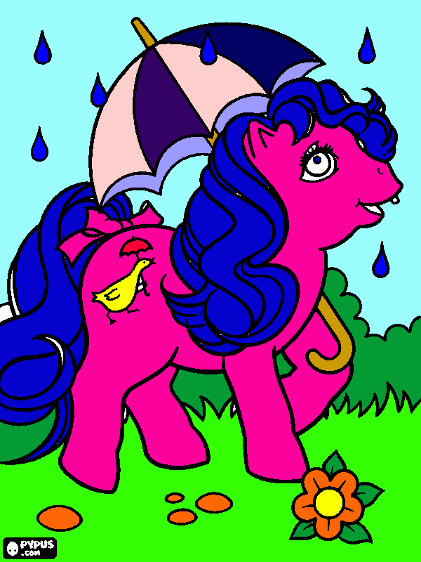 may litel pony da colorare