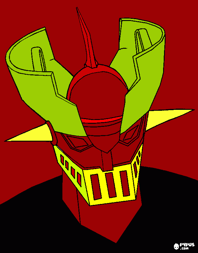 Mazinga da colorare