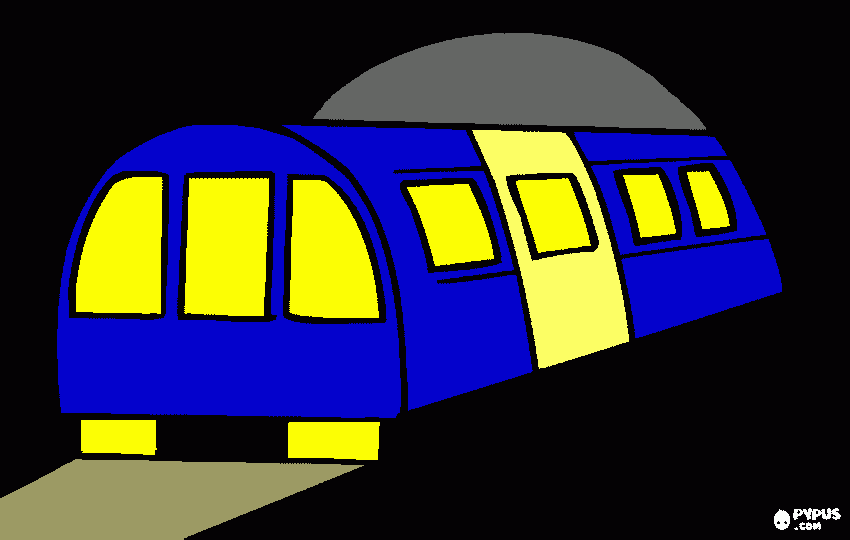 metro da colorare