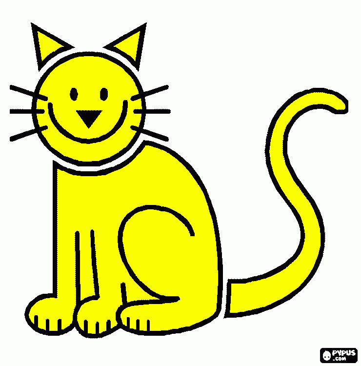 miao da colorare