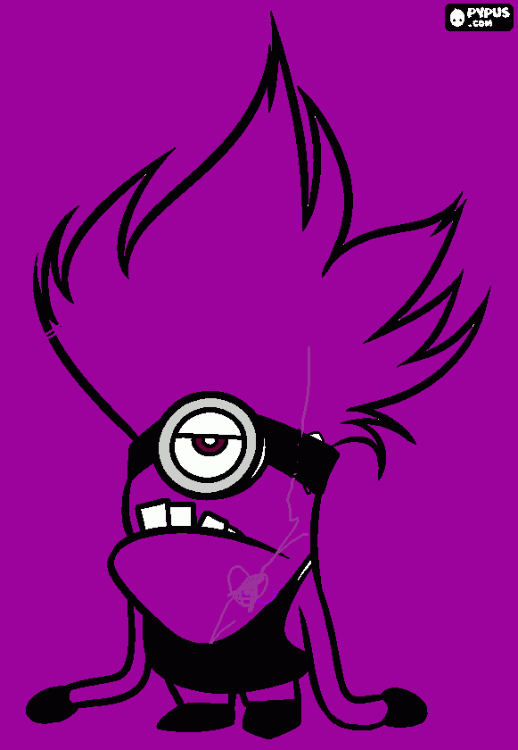 MINION CATTIVISSIMO ME 2 da colorare
