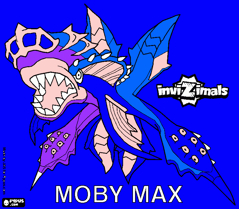 moby max da colorare