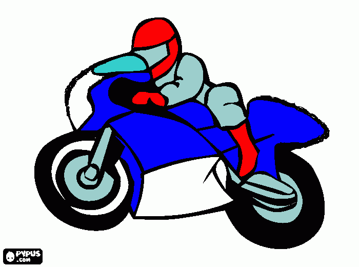 motorka da colorare