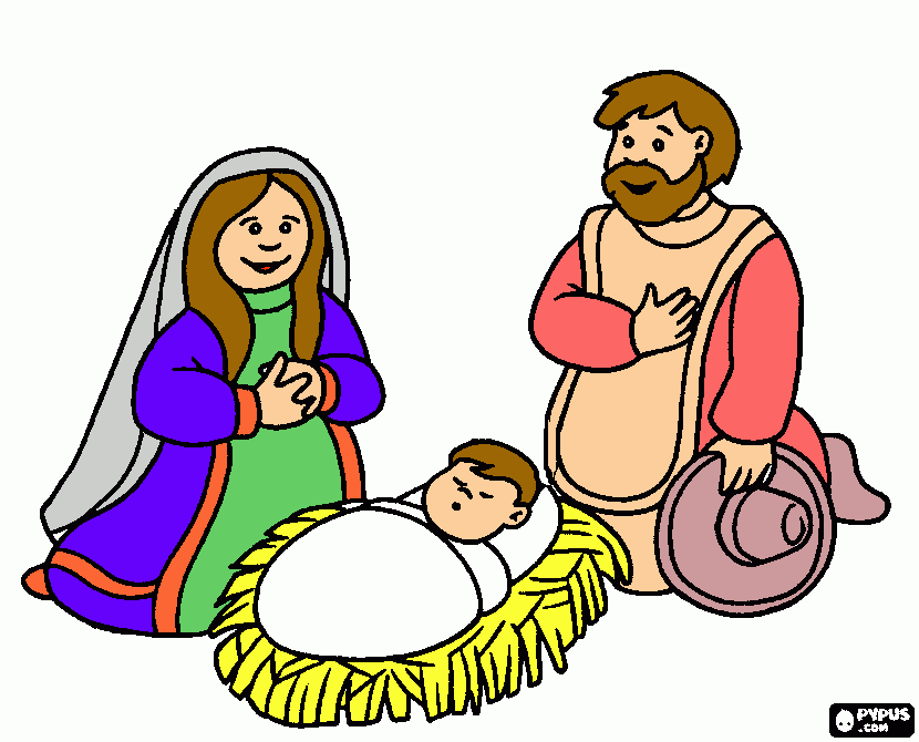 natività da colorare