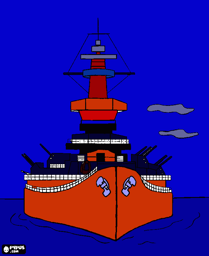 nave da colorare