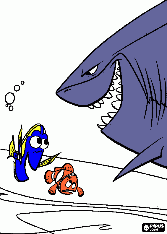 Nemo e Dorothy da colorare