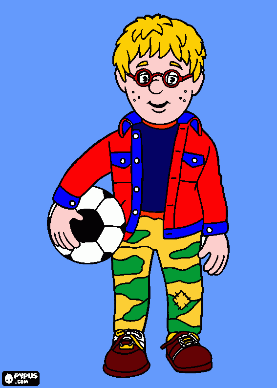 Norman Price colorato da colorare