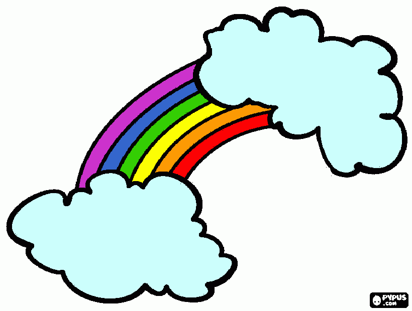 nuvole da colorare