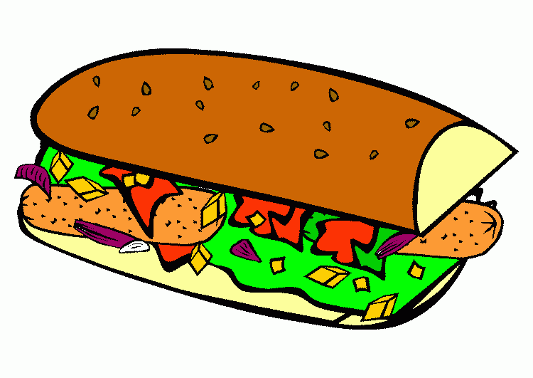 panino da colorare