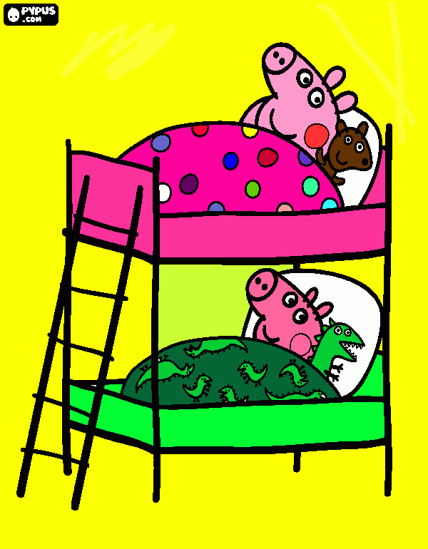 pappa pig da colorare