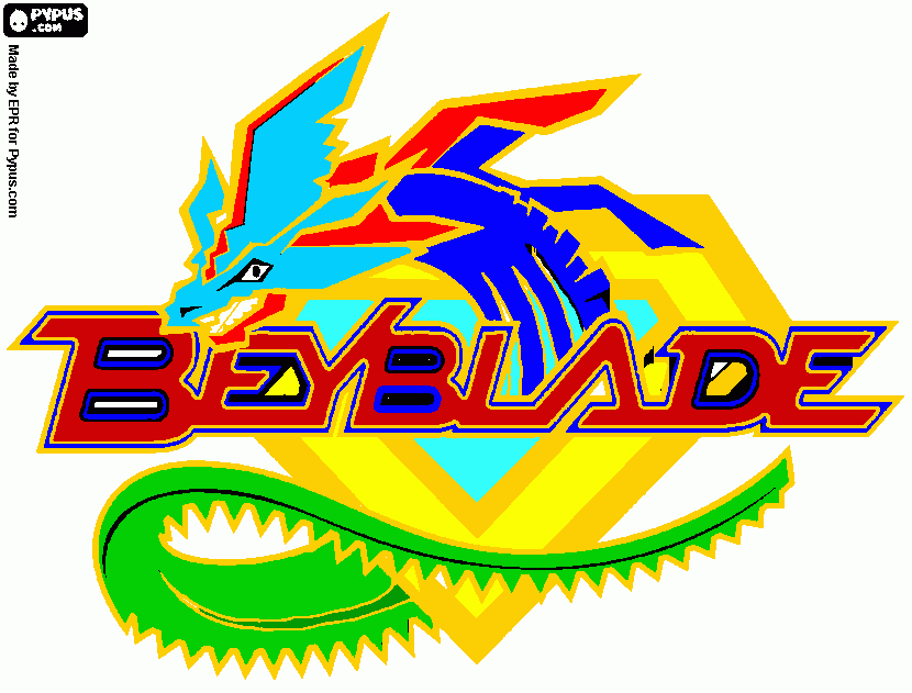 per matematica Beyblade da colorare