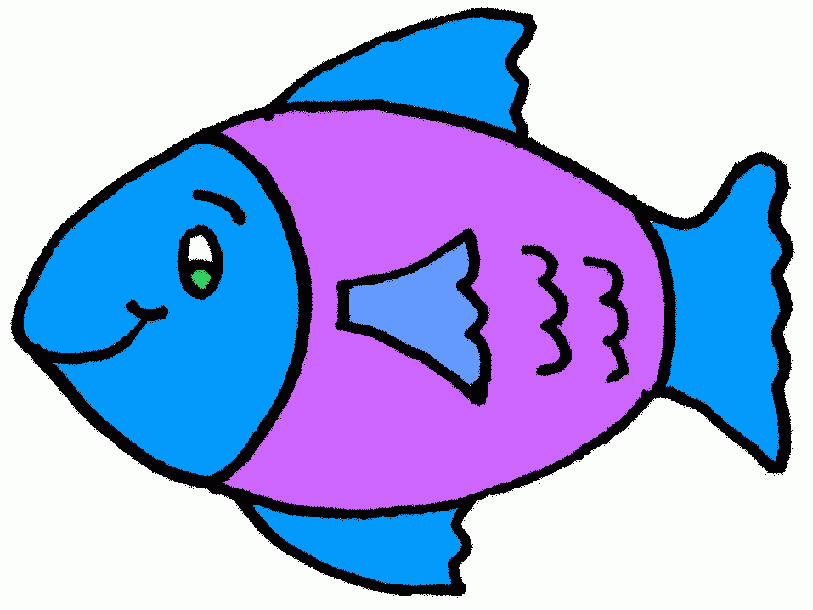 pesciolino da colorare