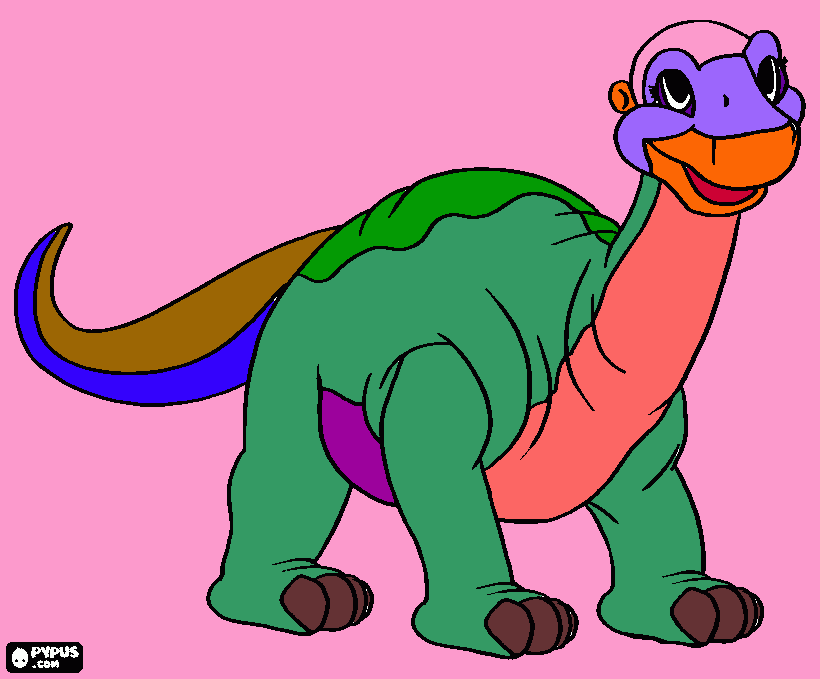 Piedino da colorare