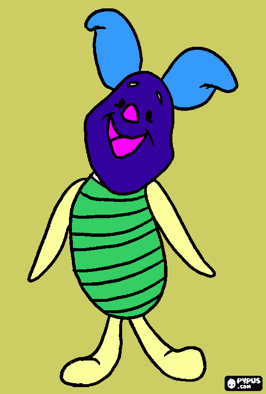 pimpi colorato da colorare