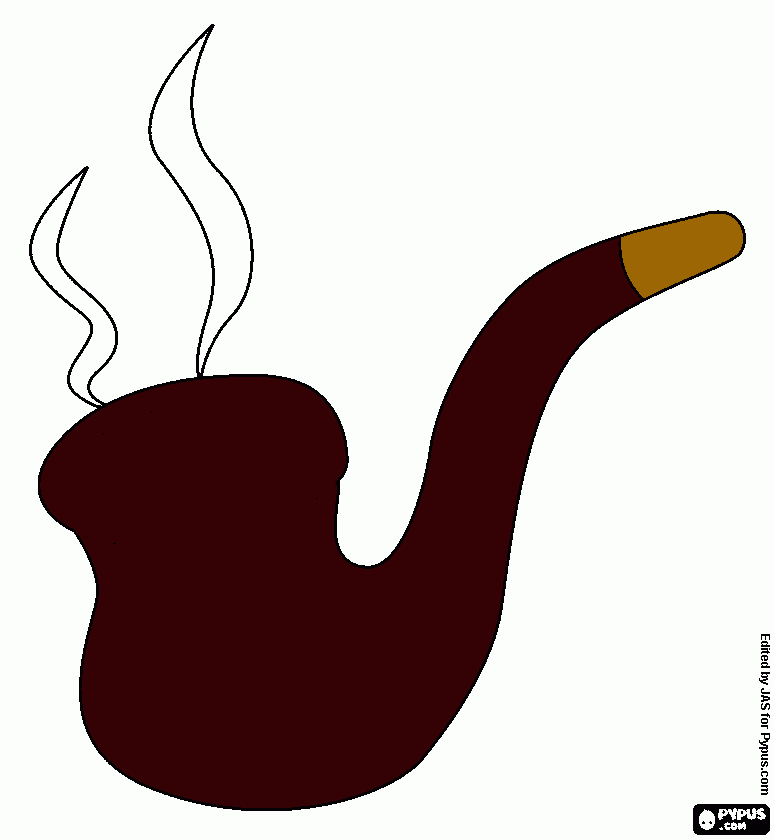 pipa da colorare
