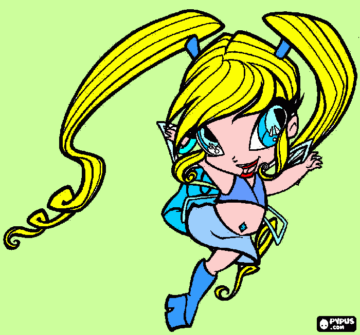 pixie da colorare