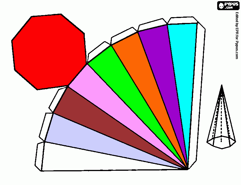  poligo da colorare
