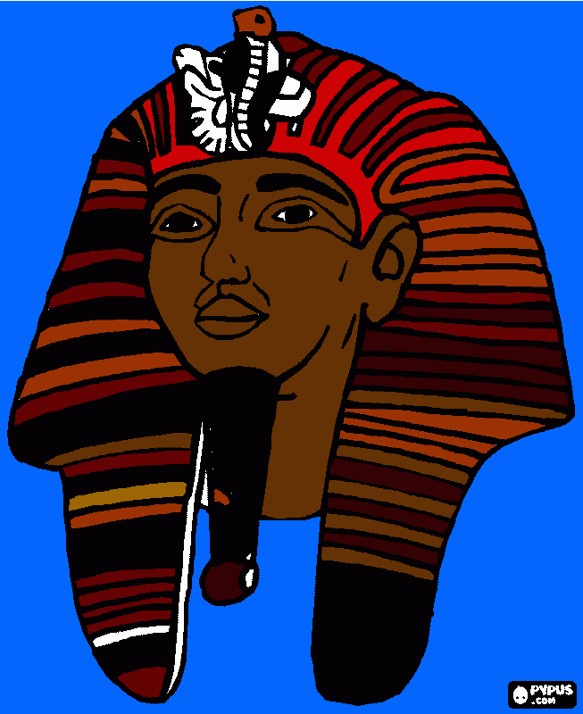 questo disegno e' sugli egizi da colorare