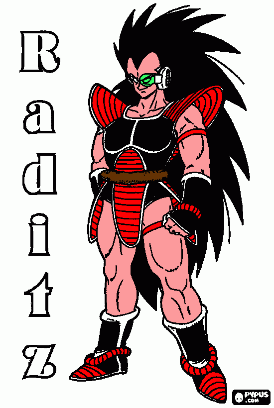 radish da colorare