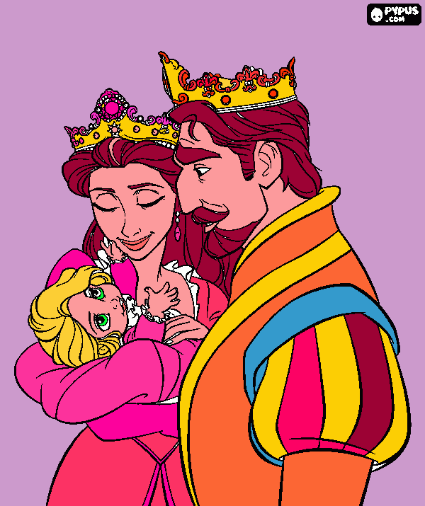 raperonzola da colorare
