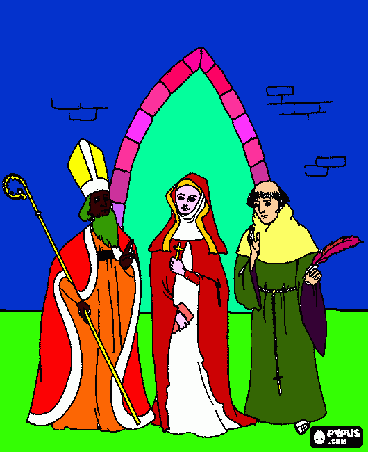 religiosi da colorare