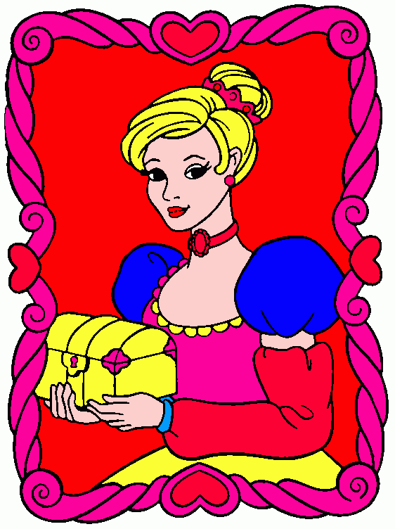 rosella da colorare