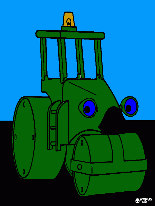 rullo il  compressore da colorare
