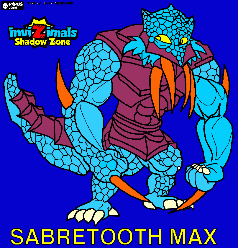 sabretooth da colorare